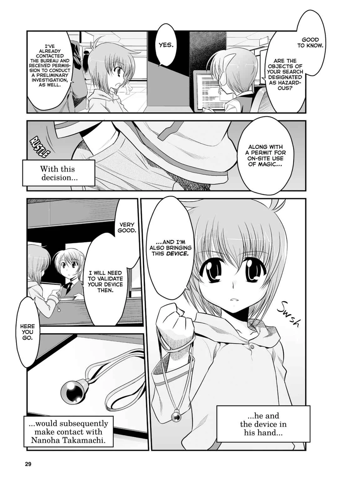 Mahou Shoujo Lyrical Nanoha Movie 1st the Comics Chapter 1: 0065 NC, 97th UAW: Nanoha Takamachi - Page 24