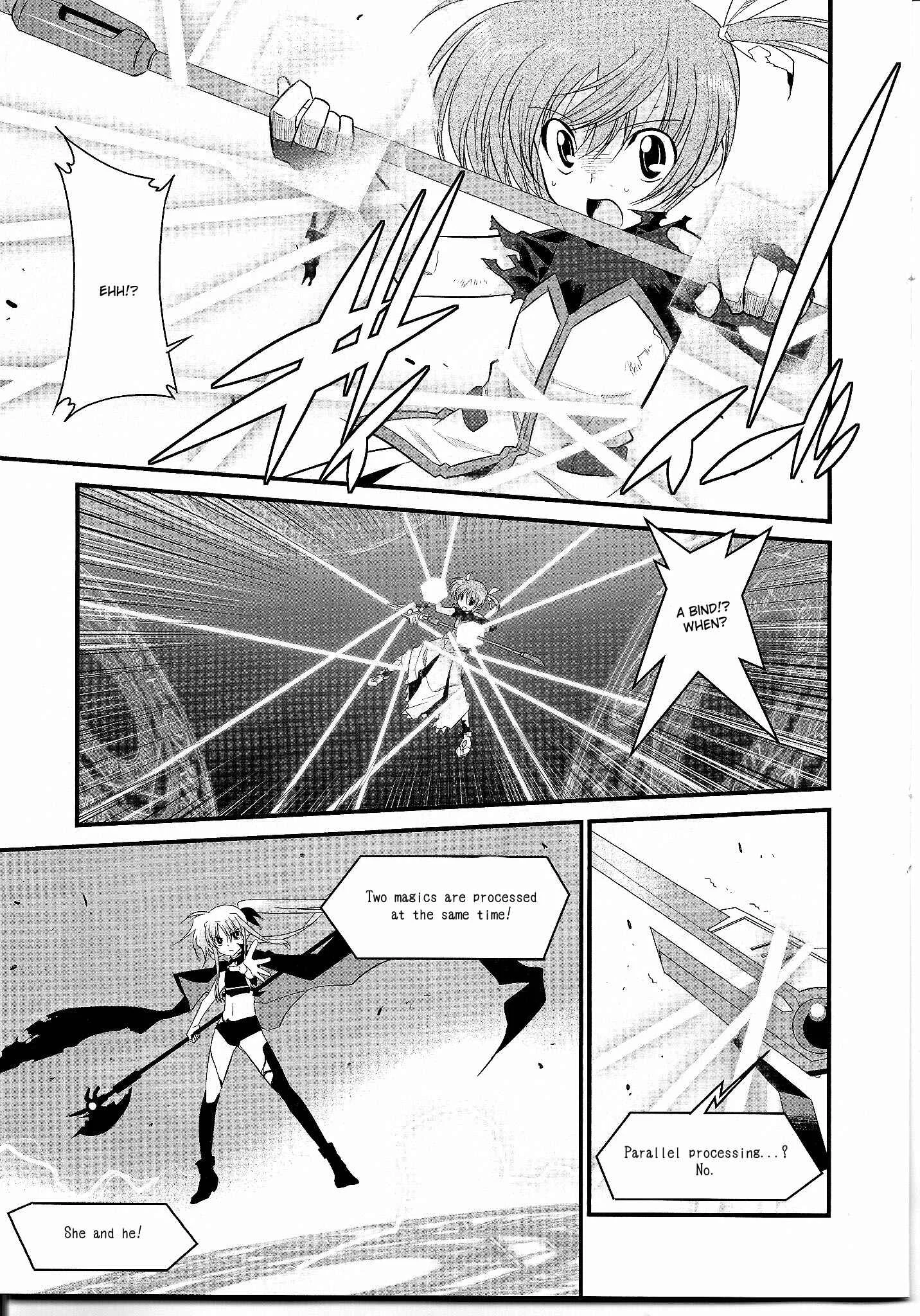 Mahou Shoujo Lyrical Nanoha Movie 1st the Comics Chapter 12: Phalanx - Page 10