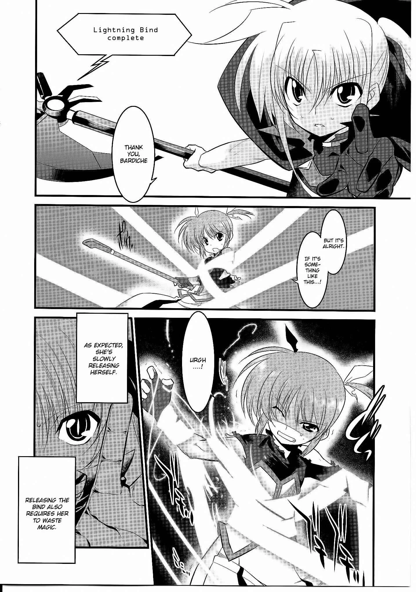 Mahou Shoujo Lyrical Nanoha Movie 1st the Comics Chapter 12: Phalanx - Page 11