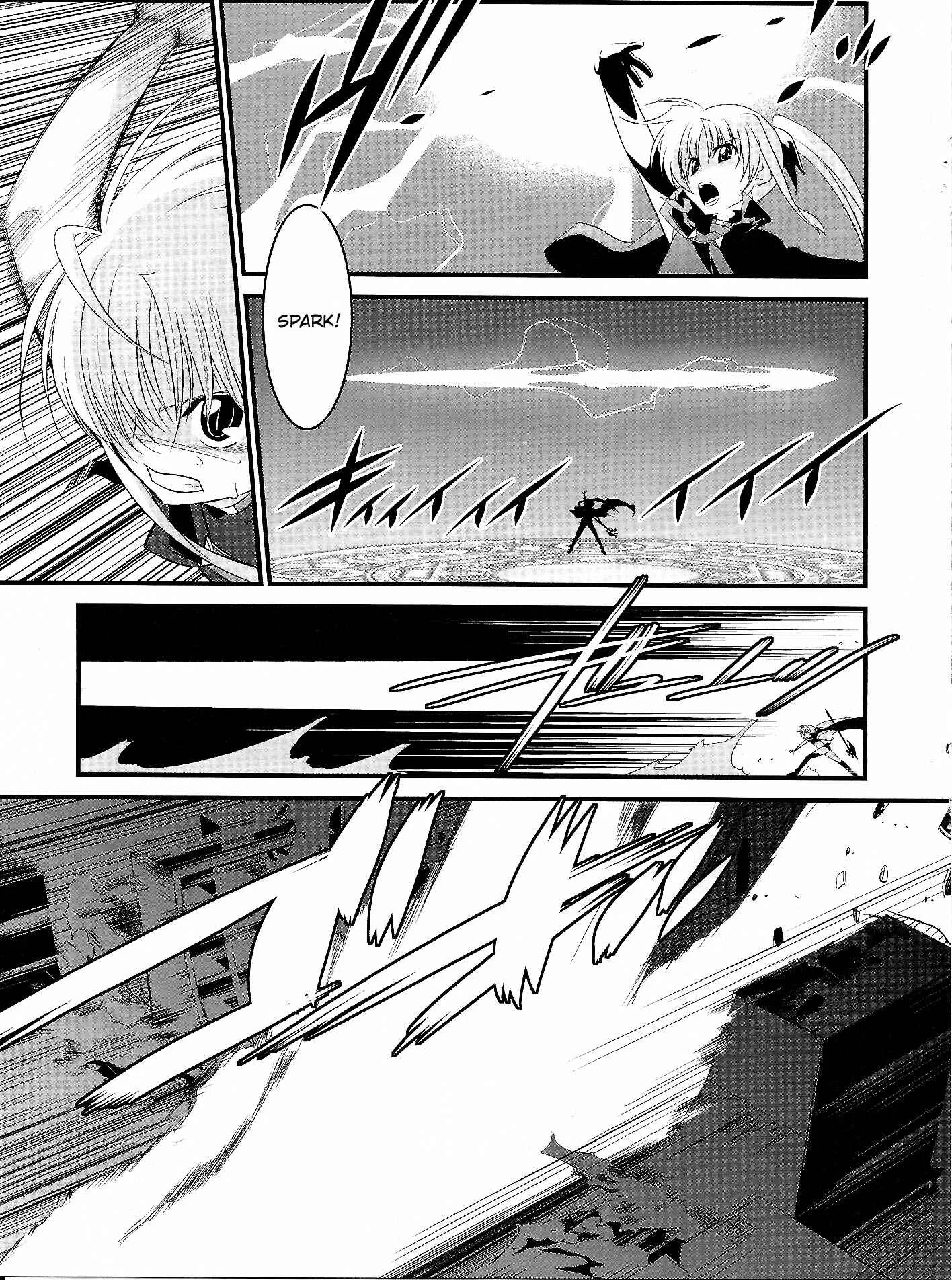 Mahou Shoujo Lyrical Nanoha Movie 1st the Comics Chapter 12: Phalanx - Page 18