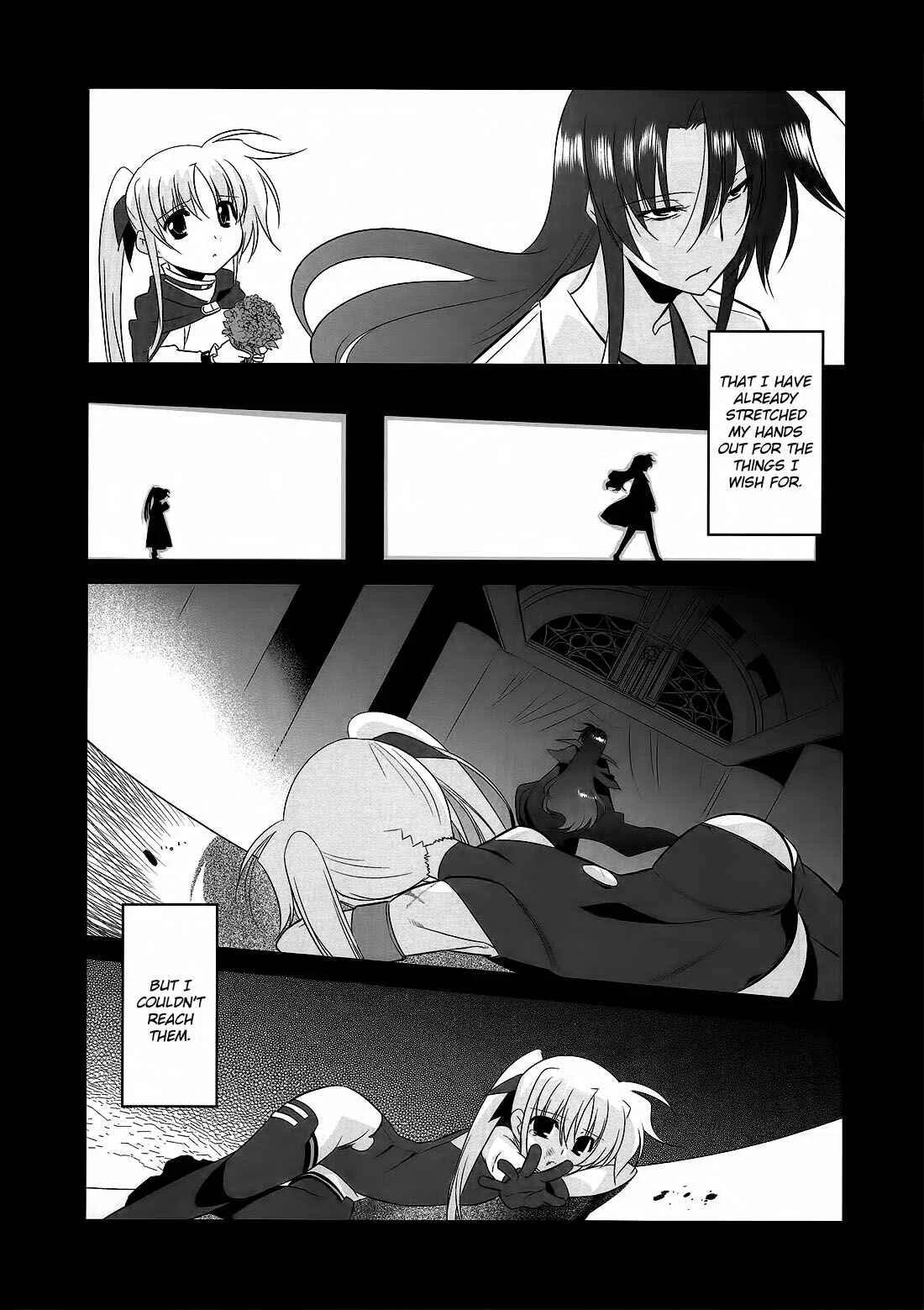 Mahou Shoujo Lyrical Nanoha Movie 1st the Comics Chapter 14: Therefore, the hand is held out - Page 8