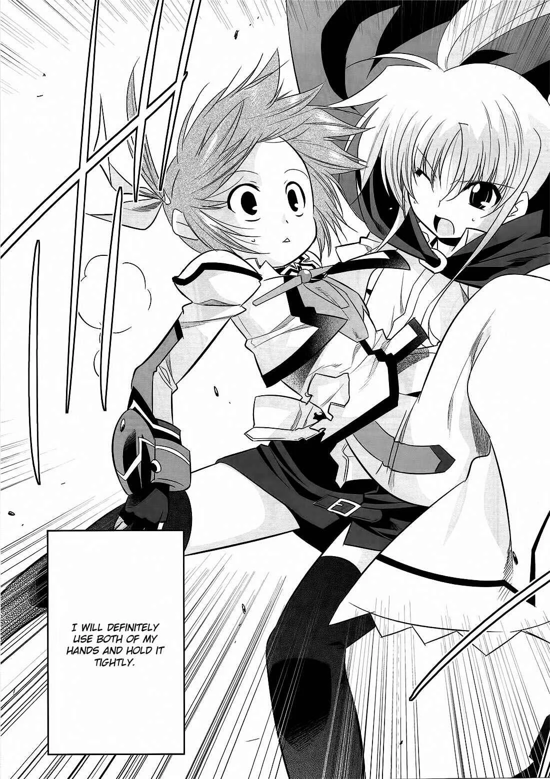 Mahou Shoujo Lyrical Nanoha Movie 1st the Comics Chapter 14: Therefore, the hand is held out - Page 13