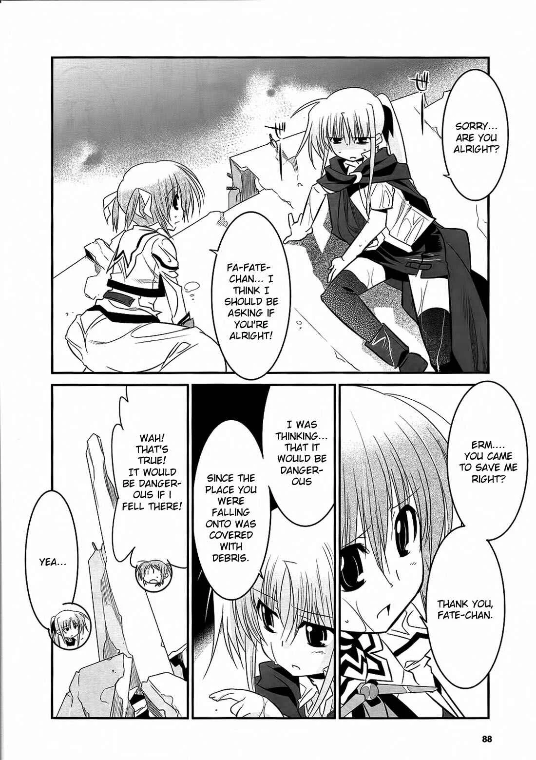 Mahou Shoujo Lyrical Nanoha Movie 1st the Comics Chapter 14: Therefore, the hand is held out - Page 16