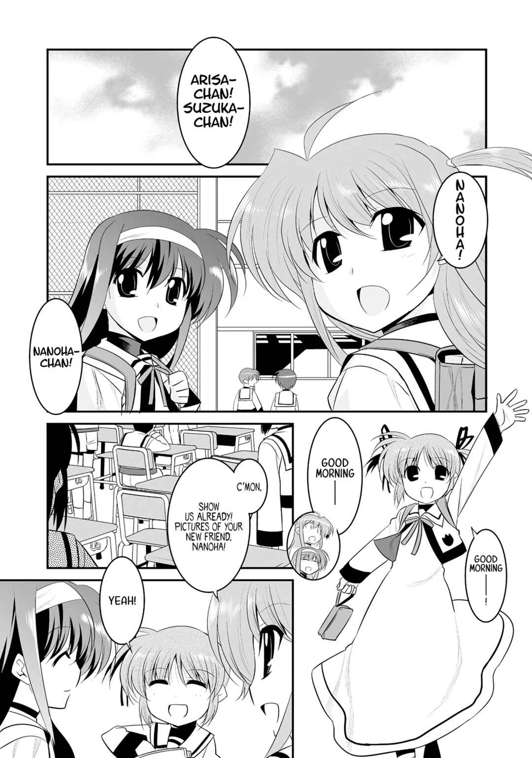 Mahou Shoujo Lyrical Nanoha Movie 1st the Comics Chapter 16: Wish - Page 9