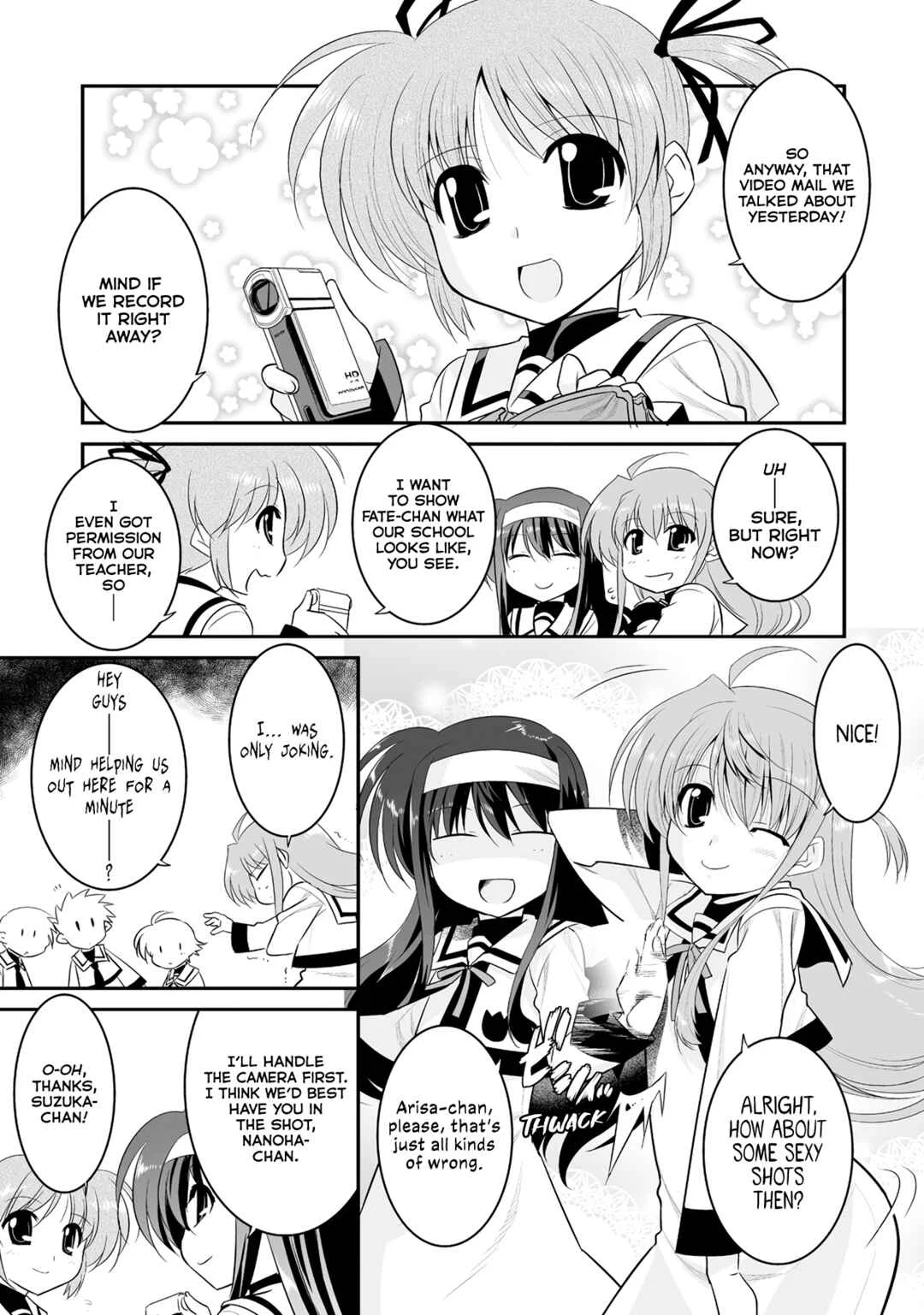 Mahou Shoujo Lyrical Nanoha Movie 1st the Comics Chapter 16: Wish - Page 11