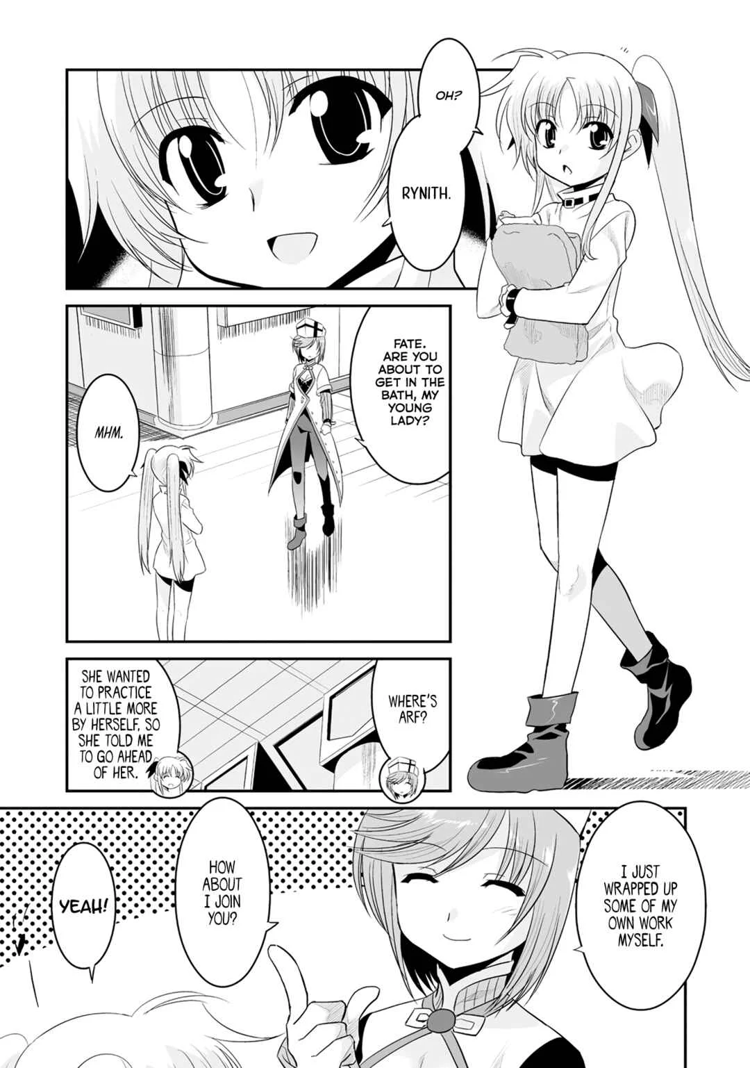 Mahou Shoujo Lyrical Nanoha Movie 1st the Comics Chapter 3: 0064 NC, 1st World Midchilda: Fate Testarossa (Ⅱ) - Page 7