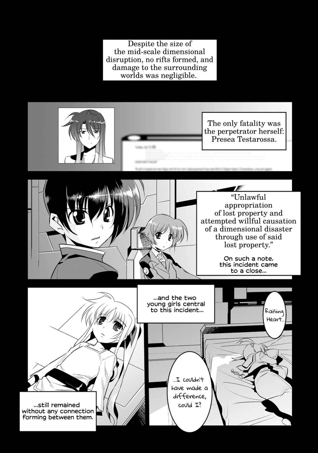 Mahou Shoujo Lyrical Nanoha Movie 1st the Comics Chapter 5: Raising Heart - Page 20