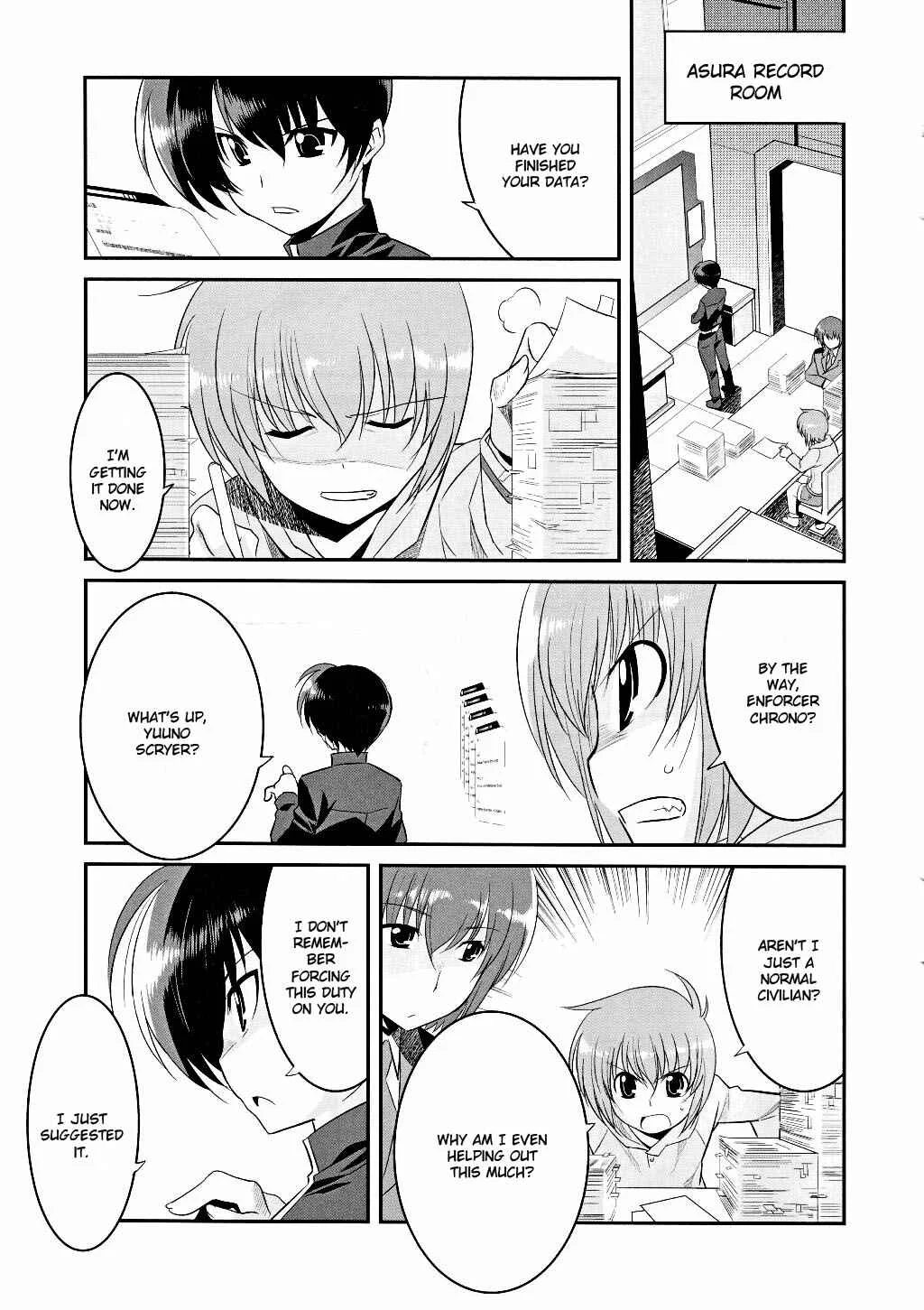 Mahou Shoujo Lyrical Nanoha Movie 1st the Comics Chapter 6: Distance - Page 9