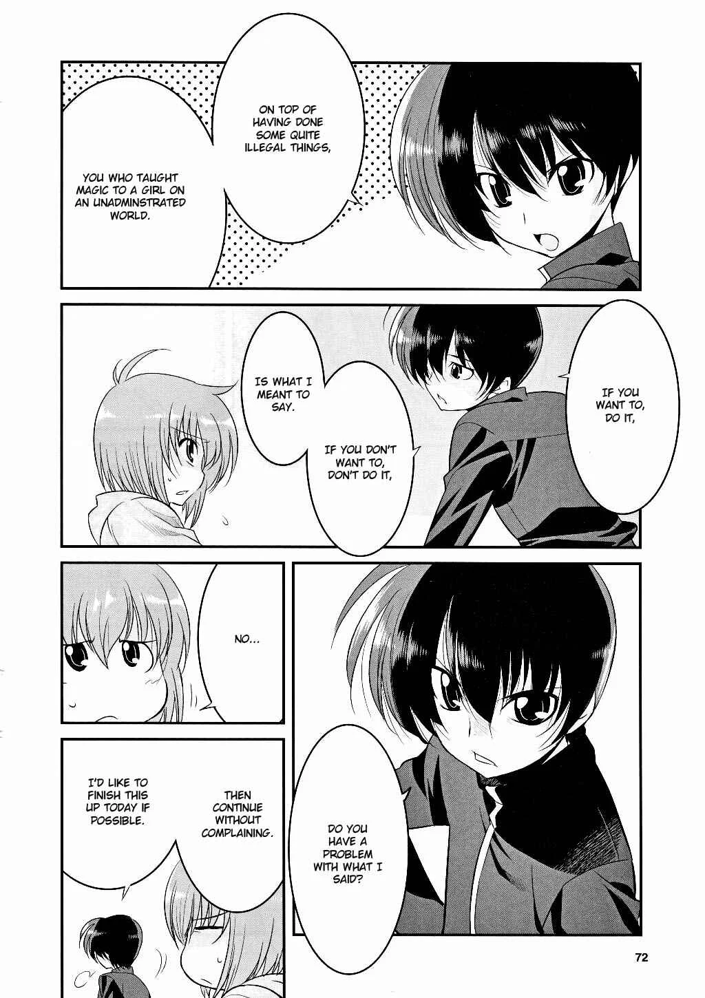 Mahou Shoujo Lyrical Nanoha Movie 1st the Comics Chapter 6: Distance - Page 10