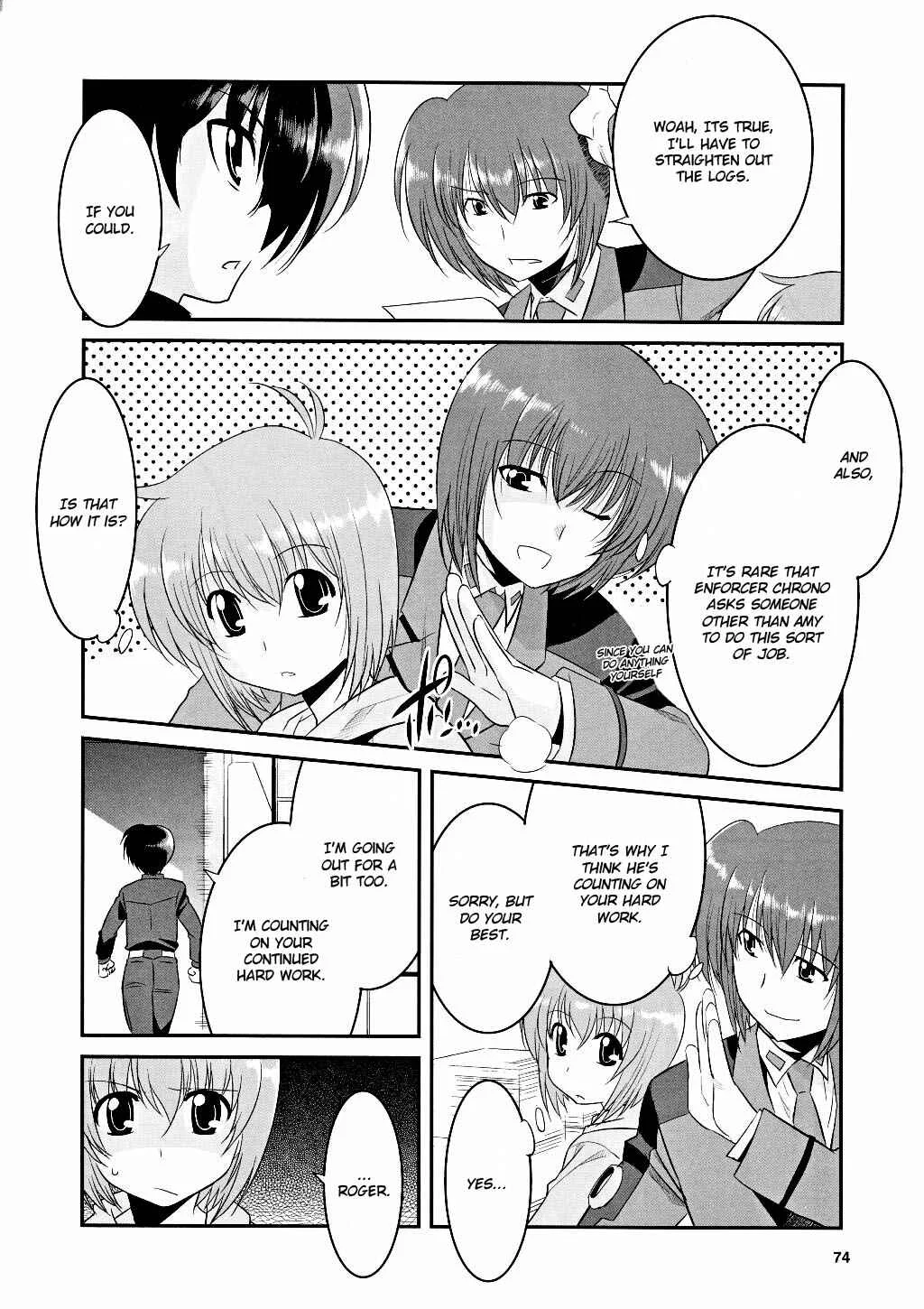 Mahou Shoujo Lyrical Nanoha Movie 1st the Comics Chapter 6: Distance - Page 12