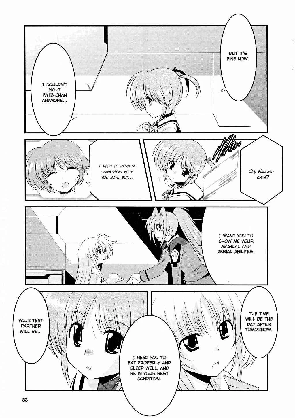 Mahou Shoujo Lyrical Nanoha Movie 1st the Comics Chapter 6: Distance - Page 21
