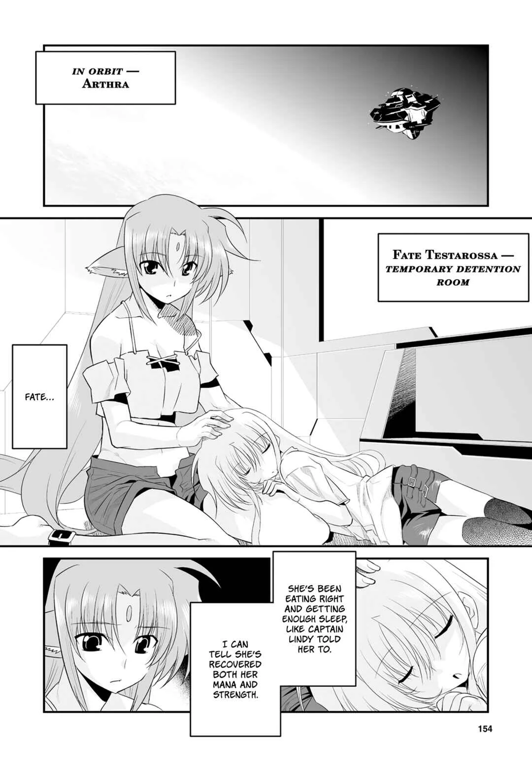Mahou Shoujo Lyrical Nanoha Movie 1st the Comics Chapter 7: Say sorry,Say goodbye - Page 2