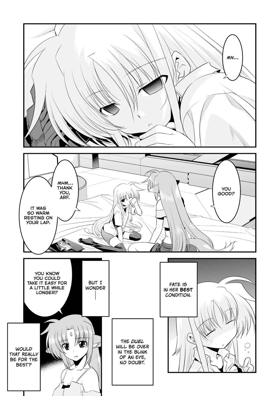Mahou Shoujo Lyrical Nanoha Movie 1st the Comics Chapter 7: Say sorry,Say goodbye - Page 3