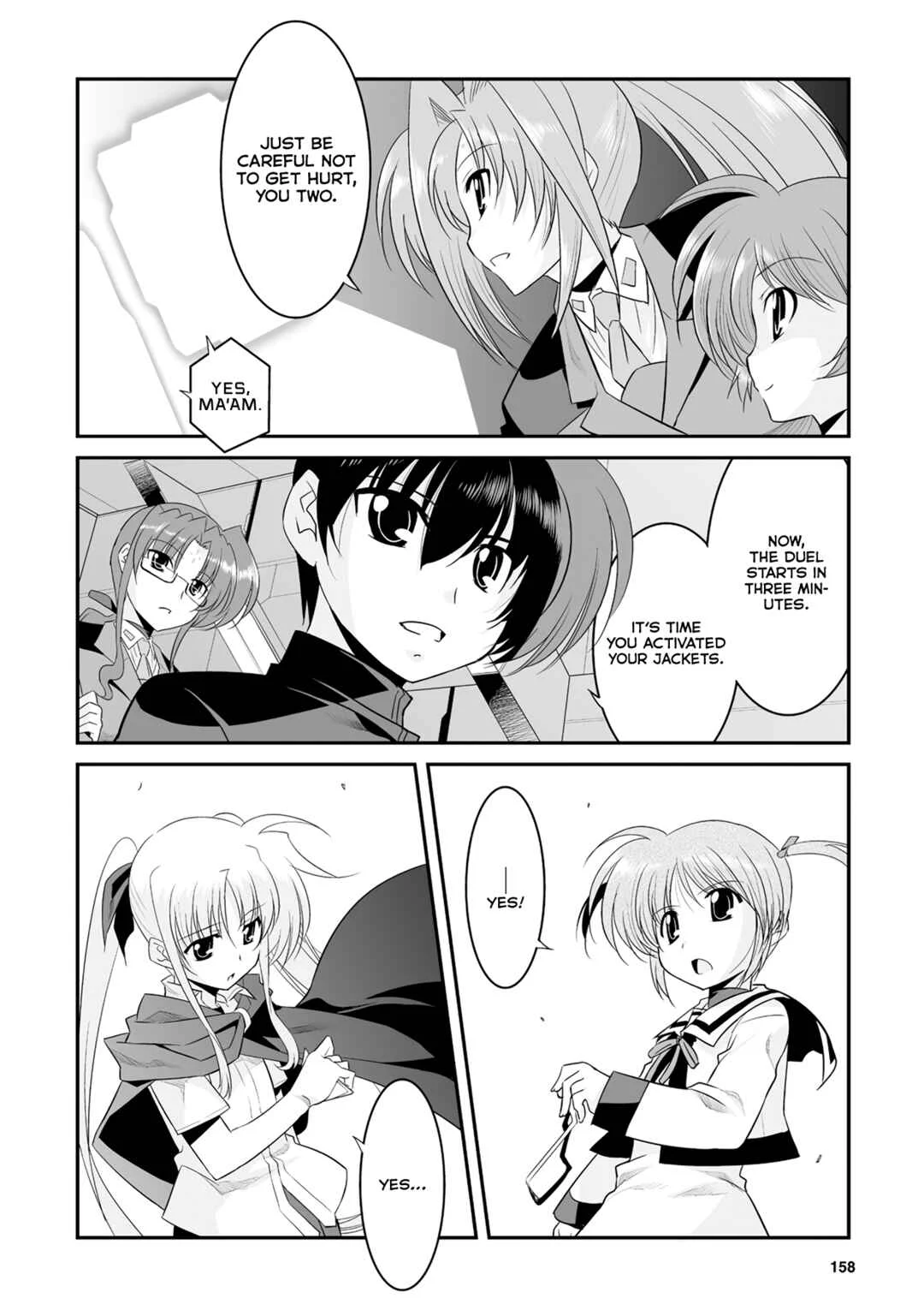Mahou Shoujo Lyrical Nanoha Movie 1st the Comics Chapter 7: Say sorry,Say goodbye - Page 6