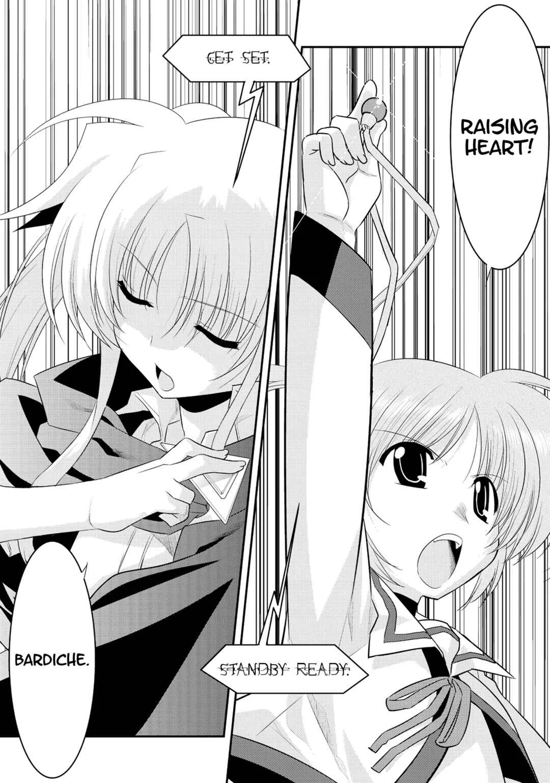 Mahou Shoujo Lyrical Nanoha Movie 1st the Comics Chapter 7: Say sorry,Say goodbye - Page 7