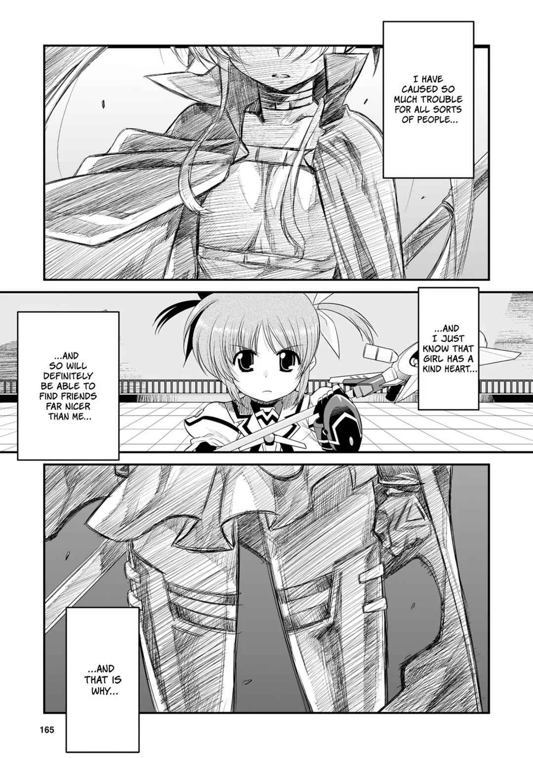 Mahou Shoujo Lyrical Nanoha Movie 1st the Comics Chapter 7: Say sorry,Say goodbye - Page 12