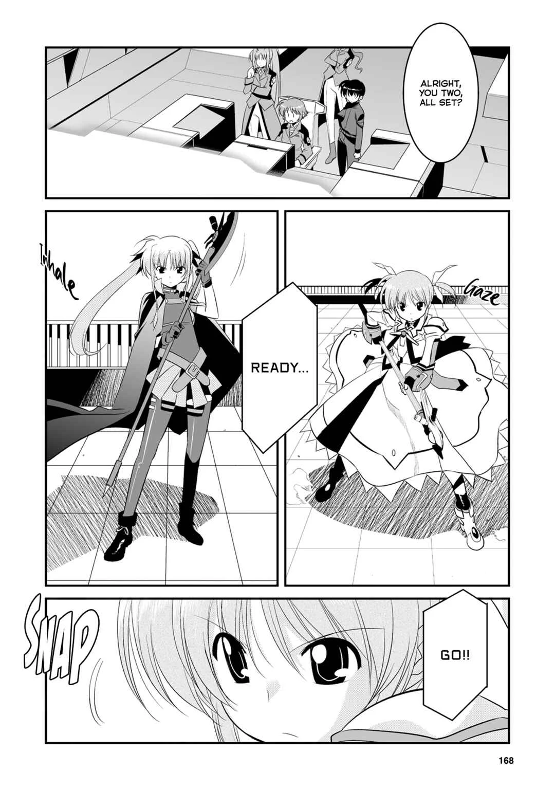Mahou Shoujo Lyrical Nanoha Movie 1st the Comics Chapter 7: Say sorry,Say goodbye - Page 15