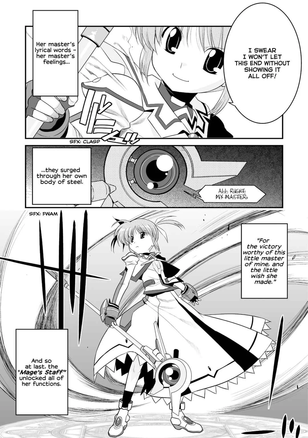 Mahou Shoujo Lyrical Nanoha Movie 1st the Comics Chapter 8: First hit - Page 6