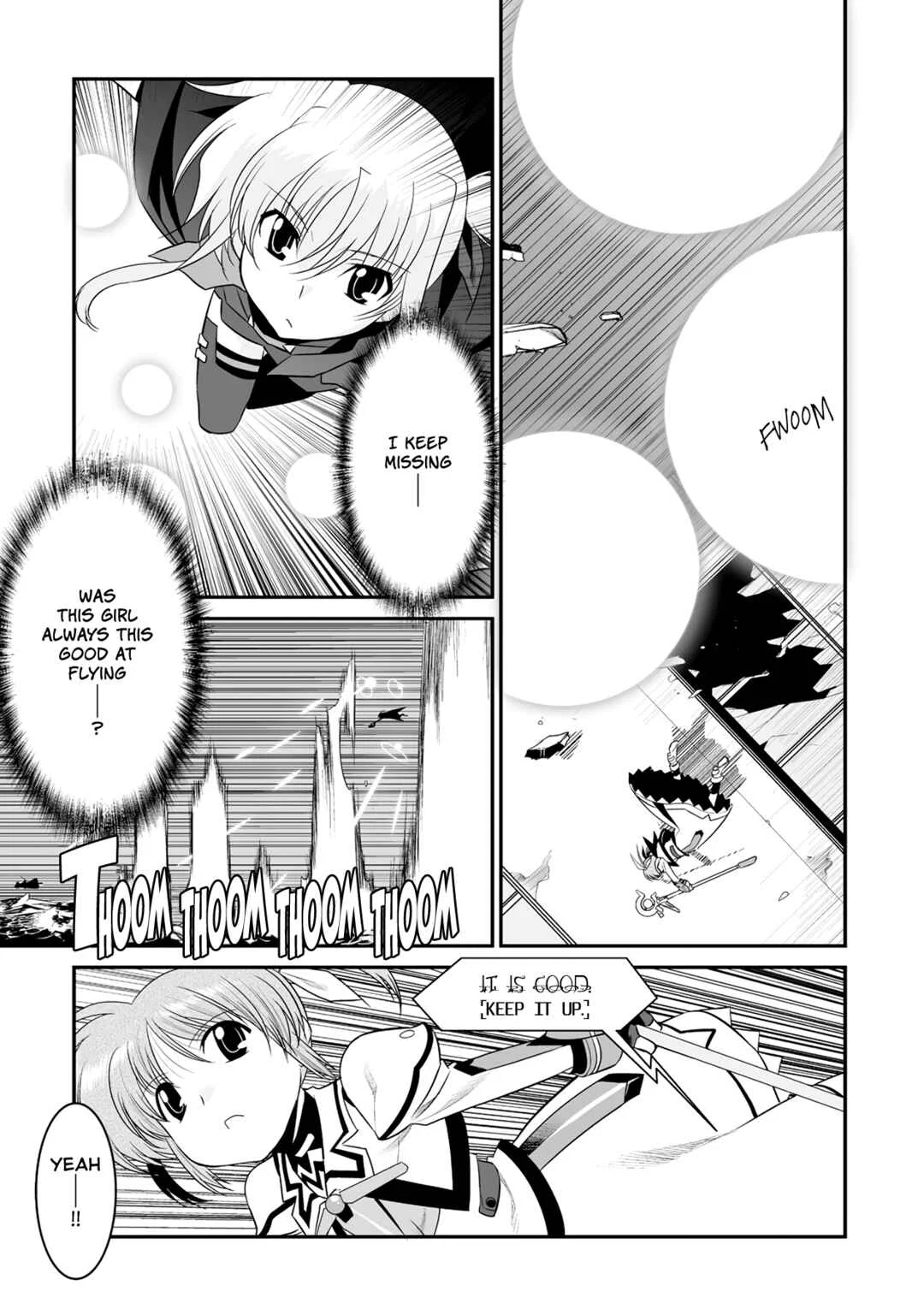 Mahou Shoujo Lyrical Nanoha Movie 1st the Comics Chapter 8: First hit - Page 12