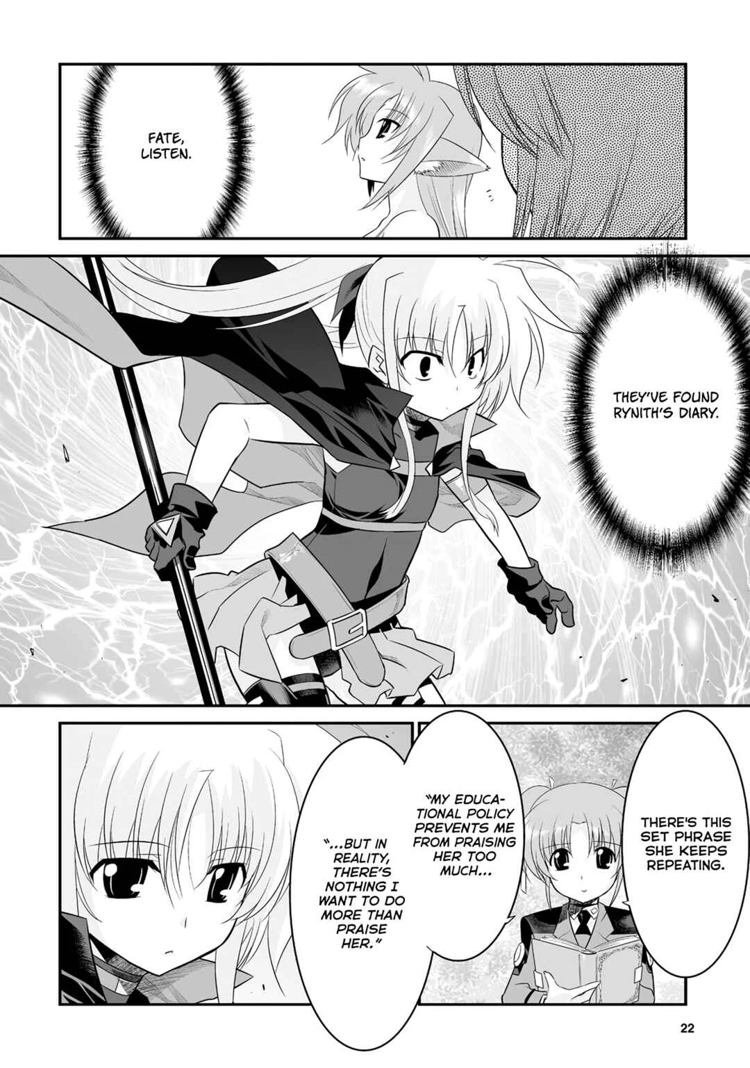 Mahou Shoujo Lyrical Nanoha Movie 1st the Comics Chapter 9: Believe in You - Page 19