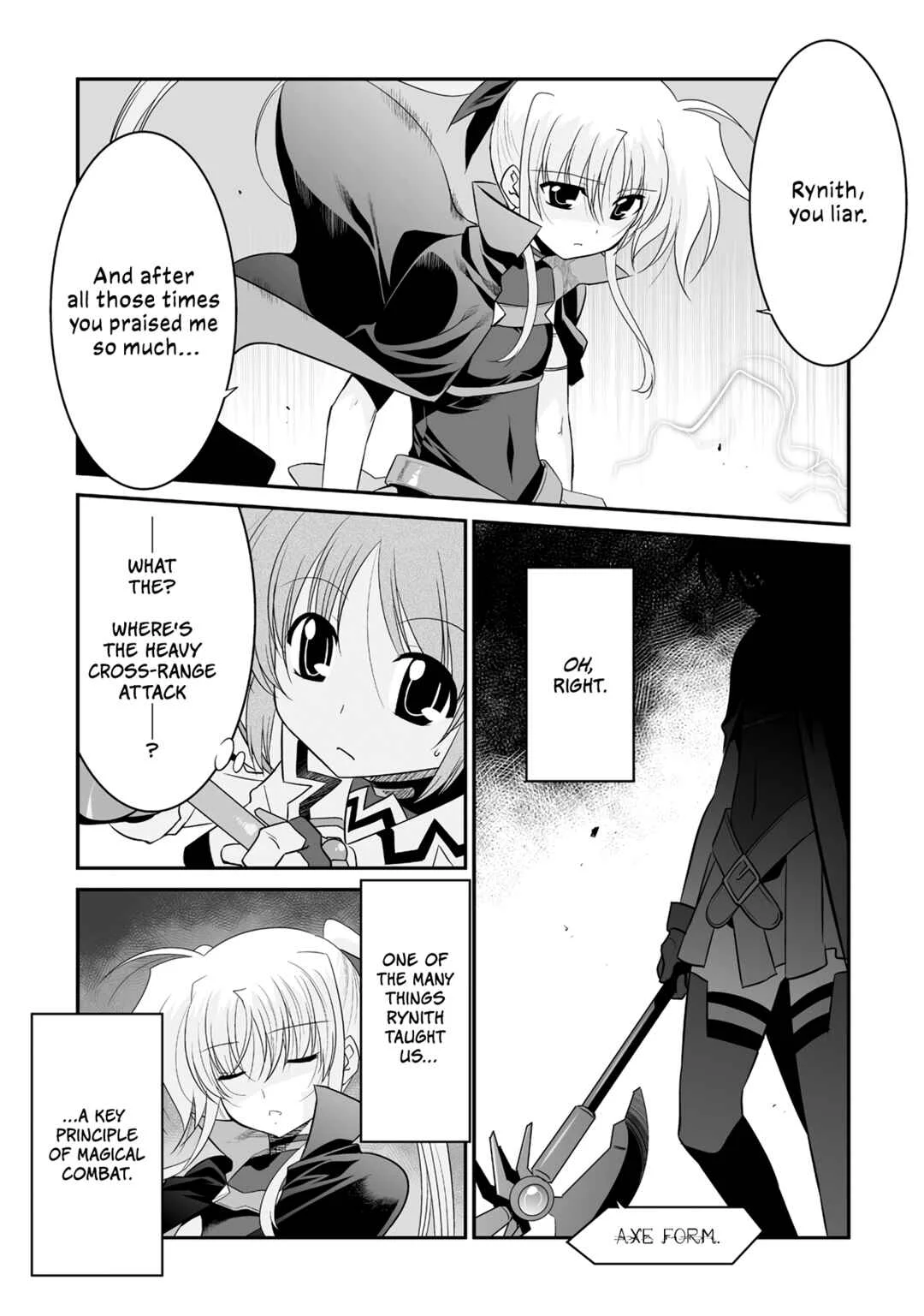 Mahou Shoujo Lyrical Nanoha Movie 1st the Comics Chapter 9: Believe in You - Page 21