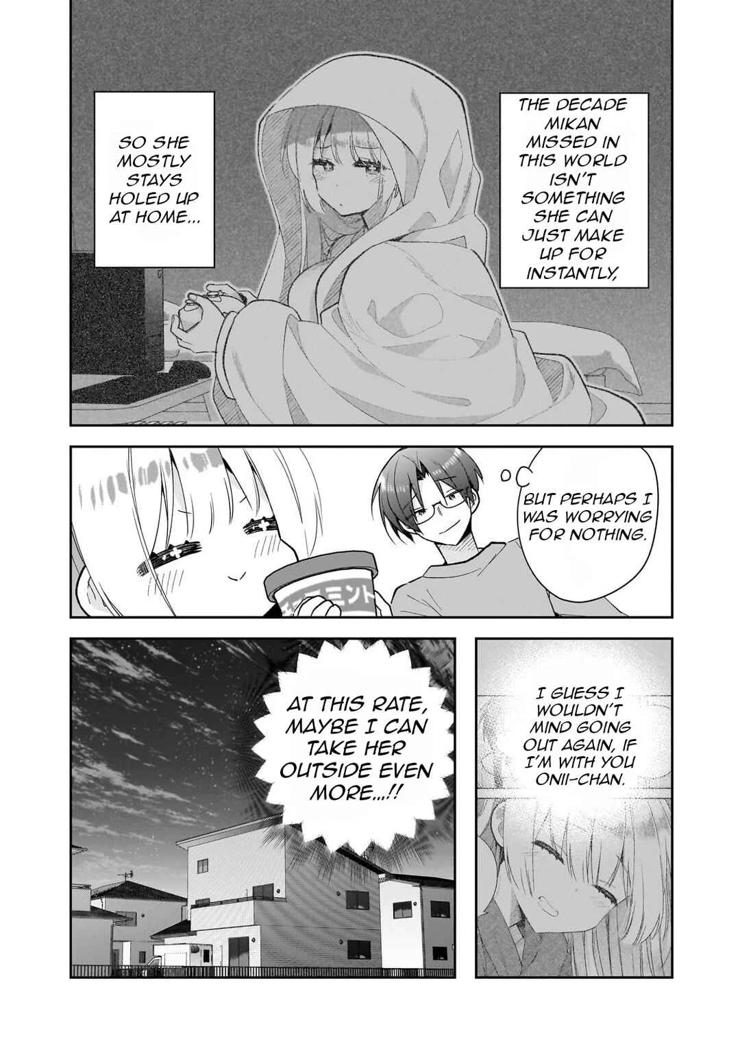 Mahou wa Isekai ni Oite Kimashita. ~Tensai Madoushi Datta Imouto no Yowakute New Game~ Chapter 2: 「Ri~diculously Delicious~~」 - Page 4