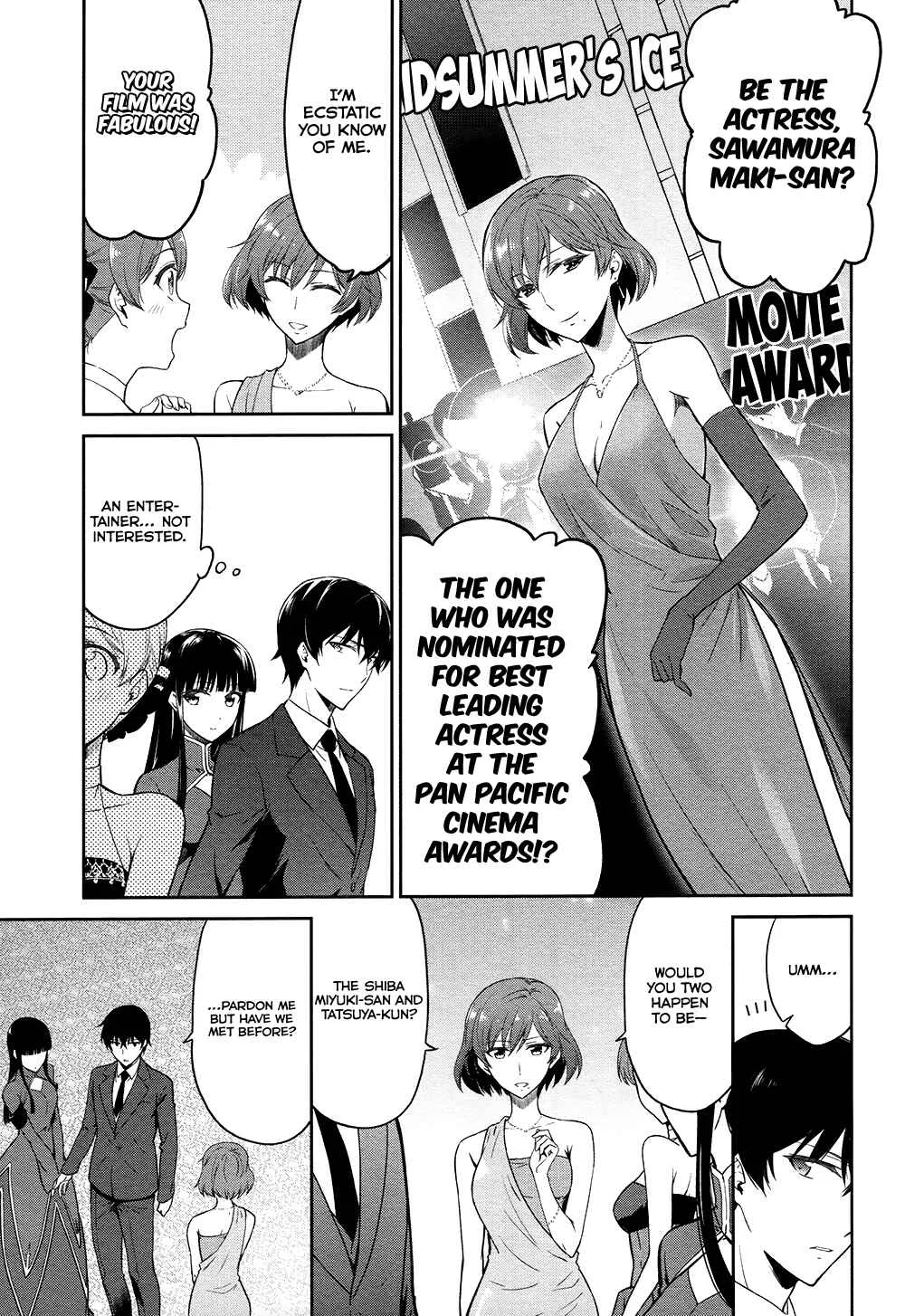 Mahouka Koukou no Rettousei - Double Seven-hen Chapter 3: Actress - Page 5