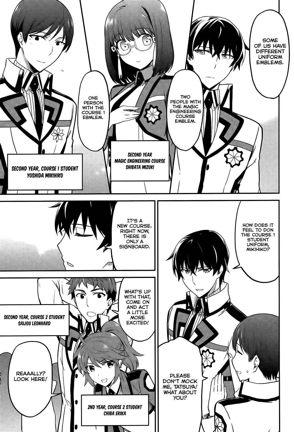Mahouka Koukou no Rettousei - Double Seven-hen Chapter 5: New School Year - Page 7