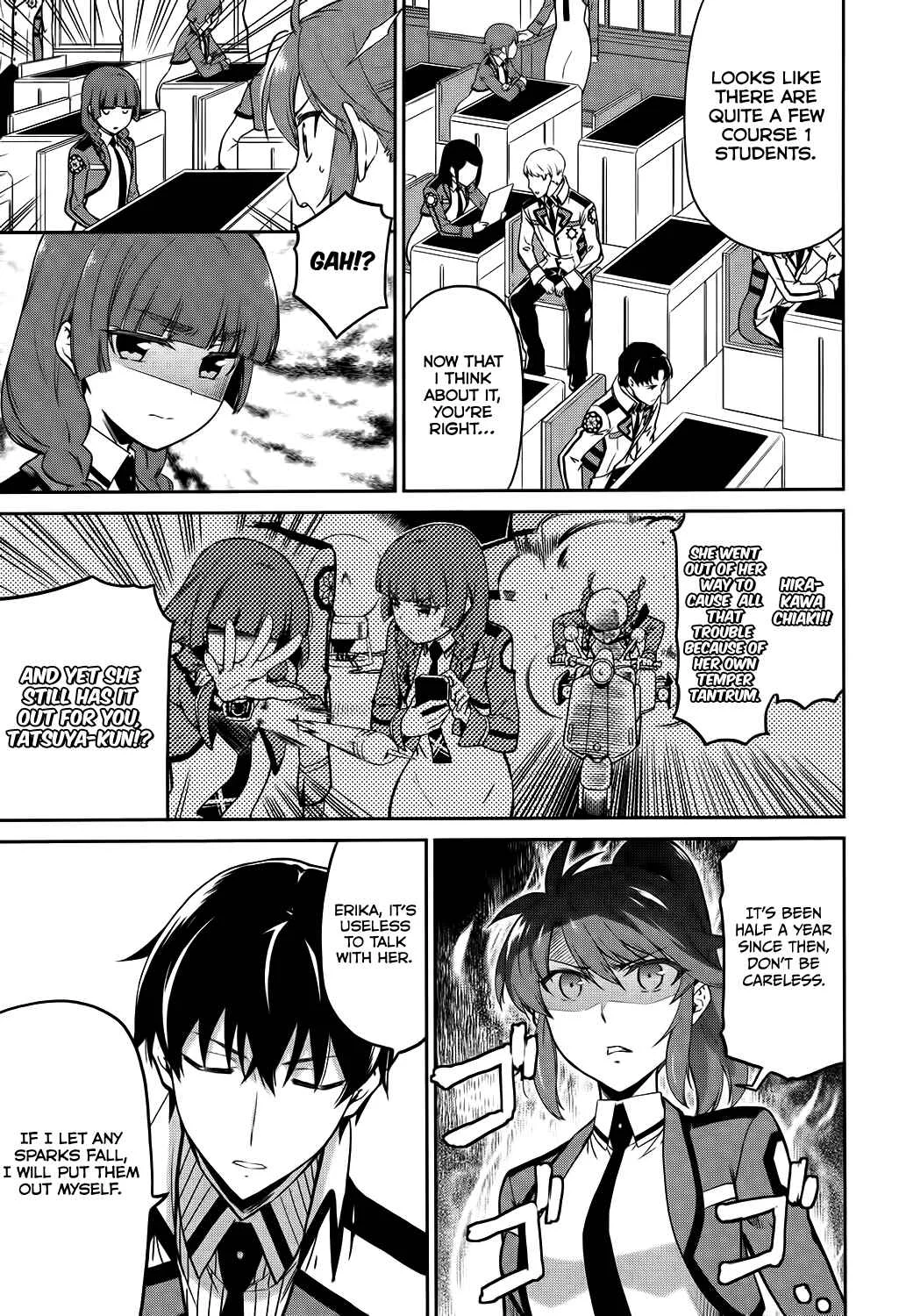 Mahouka Koukou no Rettousei - Double Seven-hen Chapter 5: New School Year - Page 9