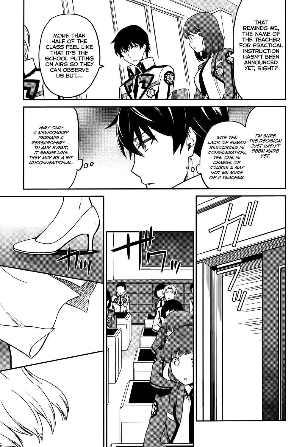 Mahouka Koukou no Rettousei - Double Seven-hen Chapter 5: New School Year - Page 17