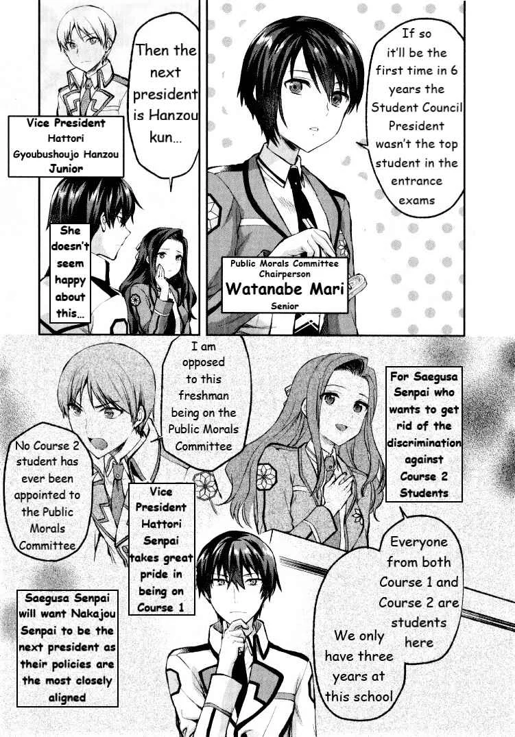 Mahouka Koukou no Rettousei - Kaichou Senkyo-hen Chapter 1: The  New Semester - Page 7