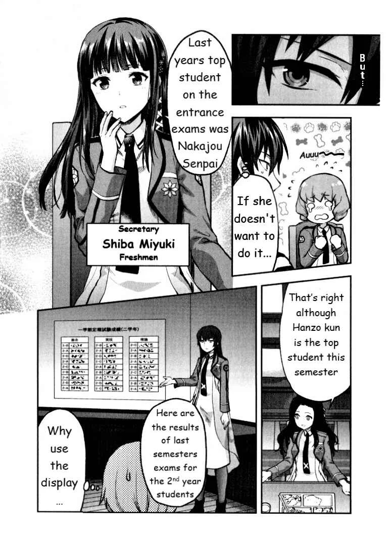 Mahouka Koukou no Rettousei - Kaichou Senkyo-hen Chapter 1: The  New Semester - Page 8