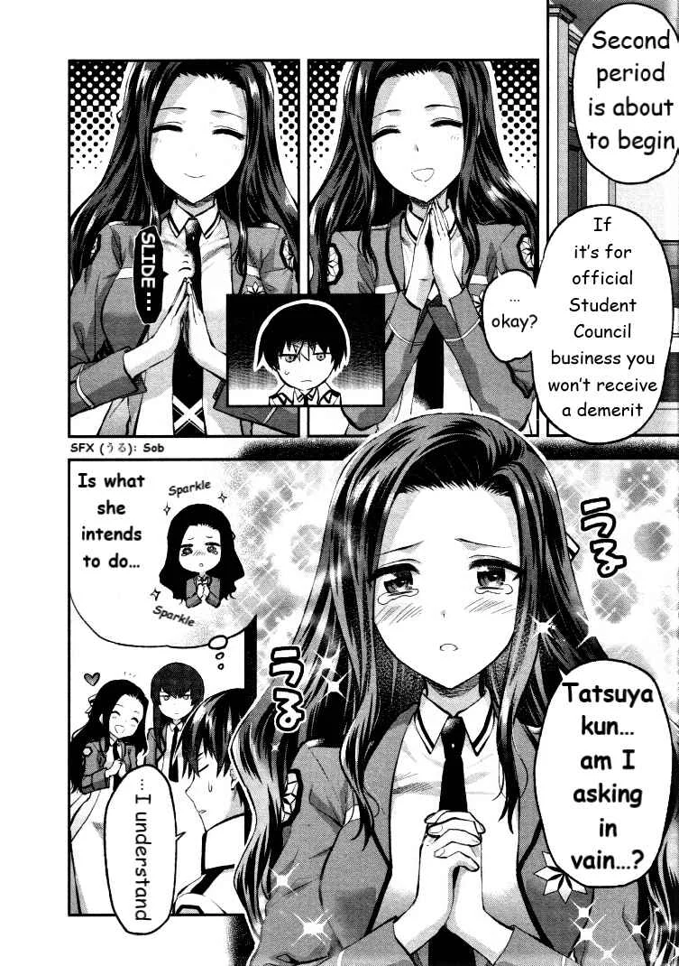 Mahouka Koukou no Rettousei - Kaichou Senkyo-hen Chapter 3: Persuasion - Page 4