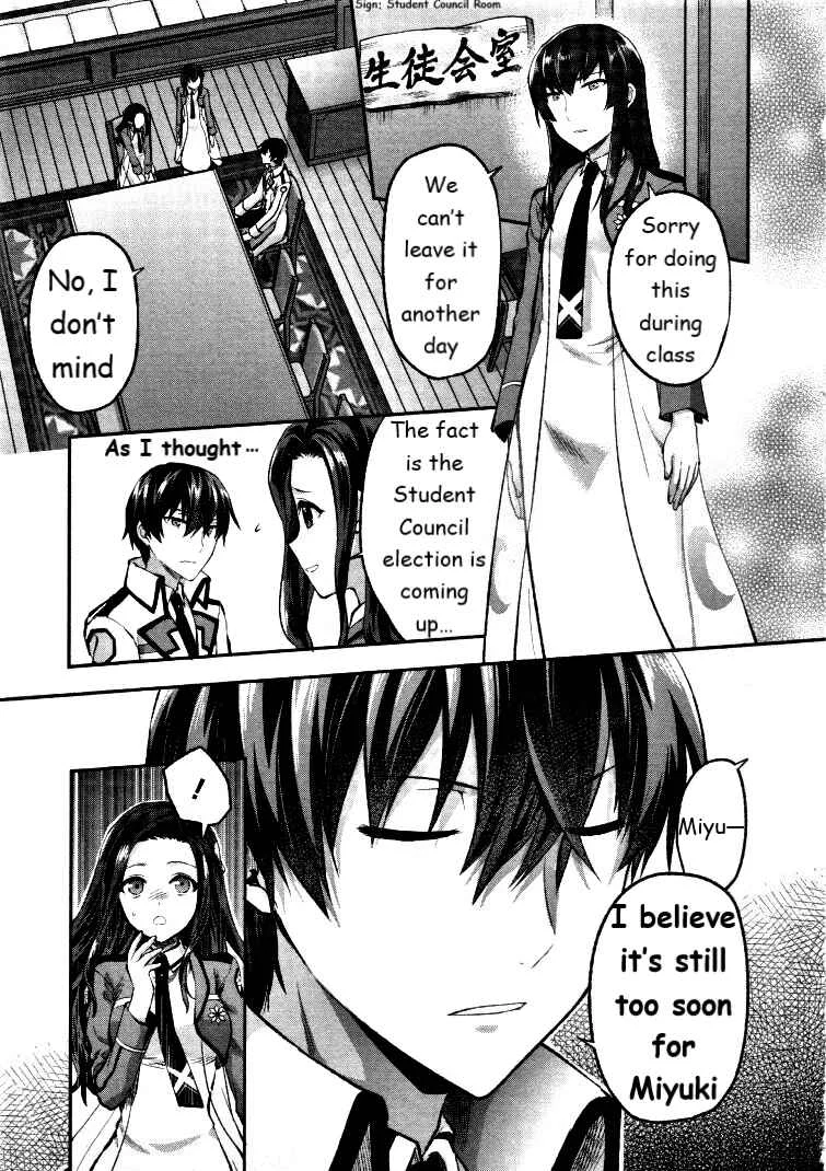 Mahouka Koukou no Rettousei - Kaichou Senkyo-hen Chapter 3: Persuasion - Page 5