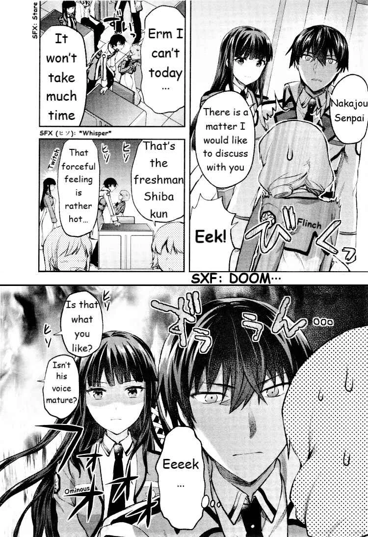 Mahouka Koukou no Rettousei - Kaichou Senkyo-hen Chapter 3: Persuasion - Page 12