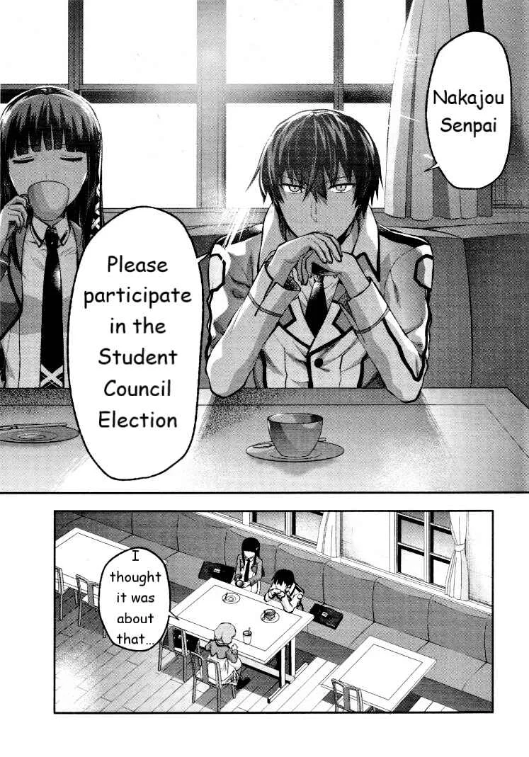 Mahouka Koukou no Rettousei - Kaichou Senkyo-hen Chapter 3: Persuasion - Page 14