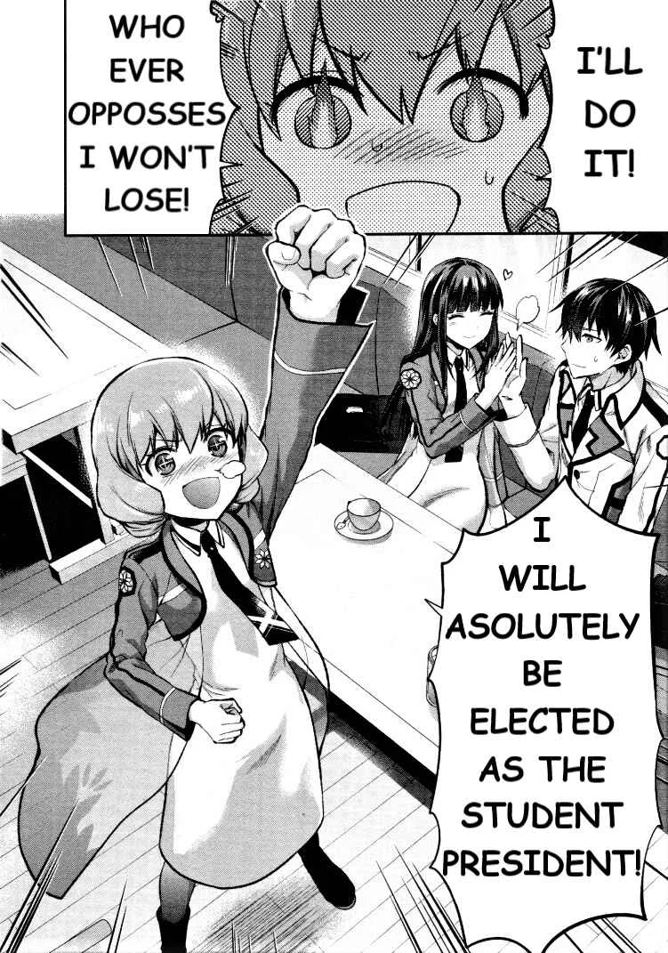 Mahouka Koukou no Rettousei - Kaichou Senkyo-hen Chapter 3: Persuasion - Page 20