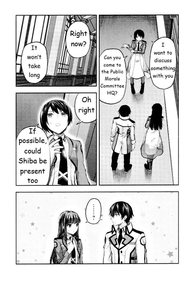 Mahouka Koukou no Rettousei - Kaichou Senkyo-hen Chapter 4: The Day Before the Election (I) - Page 10