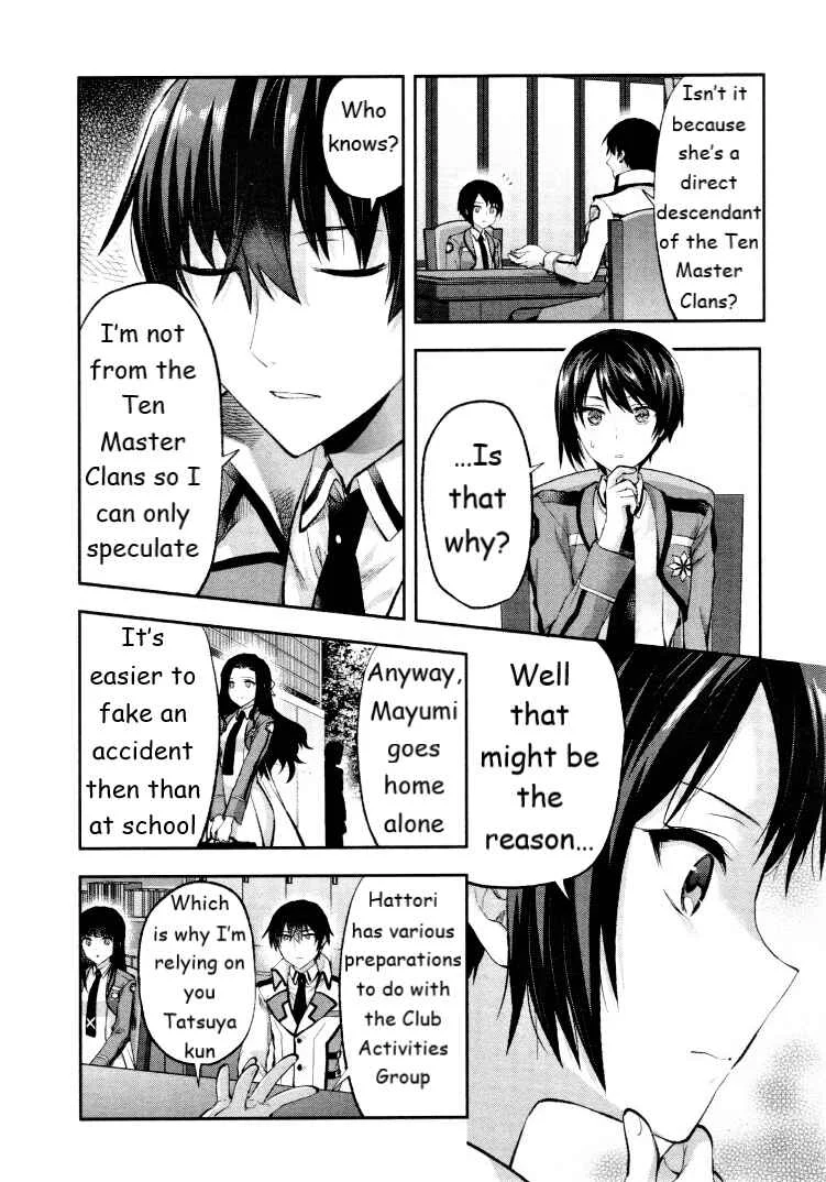 Mahouka Koukou no Rettousei - Kaichou Senkyo-hen Chapter 4: The Day Before the Election (I) - Page 14