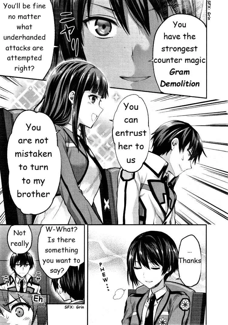 Mahouka Koukou no Rettousei - Kaichou Senkyo-hen Chapter 4: The Day Before the Election (I) - Page 15