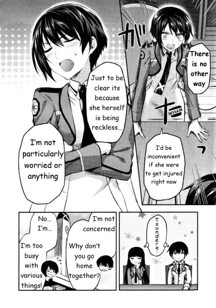 Mahouka Koukou no Rettousei - Kaichou Senkyo-hen Chapter 4: The Day Before the Election (I) - Page 16