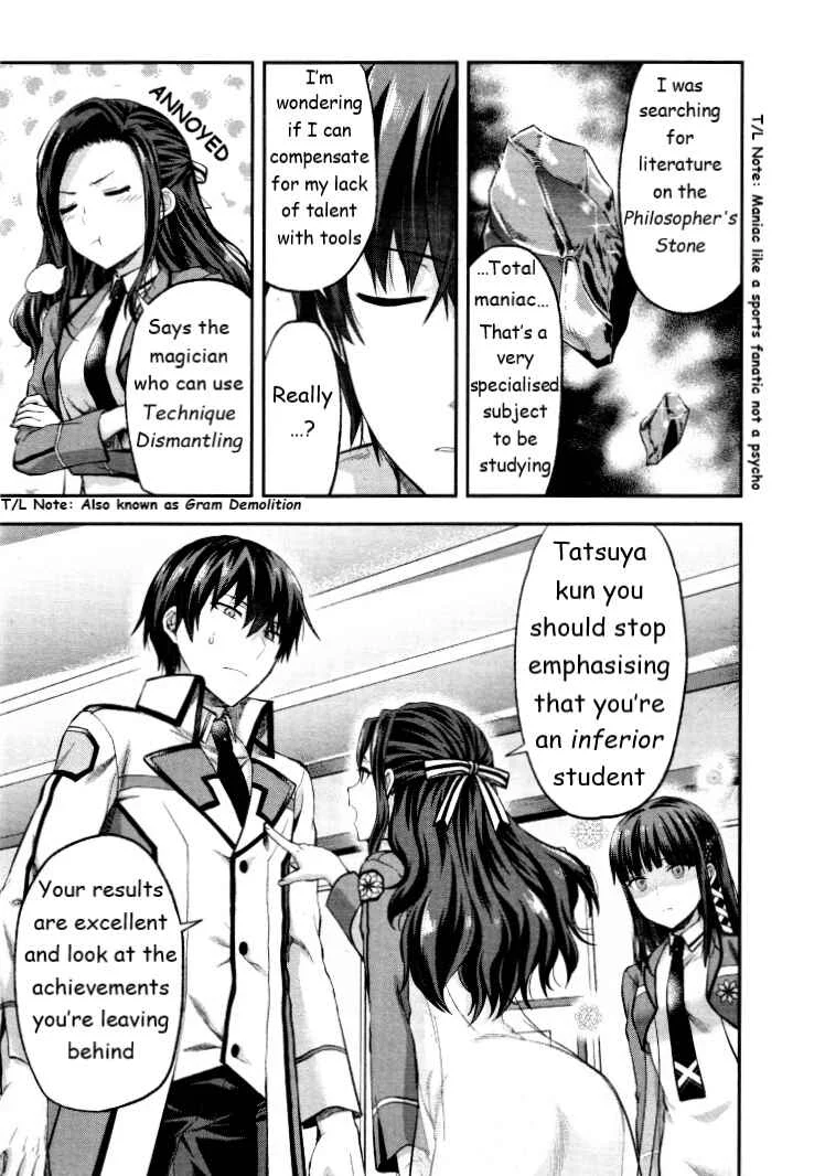 Mahouka Koukou no Rettousei - Kaichou Senkyo-hen Chapter 5: The Day Before the Election (II) - Page 9