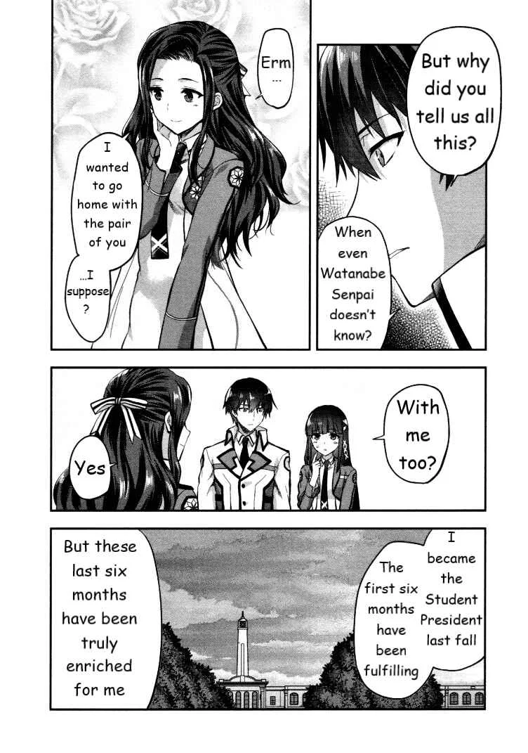 Mahouka Koukou no Rettousei - Kaichou Senkyo-hen Chapter 5: The Day Before the Election (II) - Page 14
