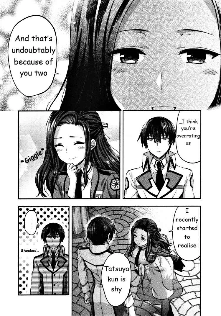 Mahouka Koukou no Rettousei - Kaichou Senkyo-hen Chapter 5: The Day Before the Election (II) - Page 15