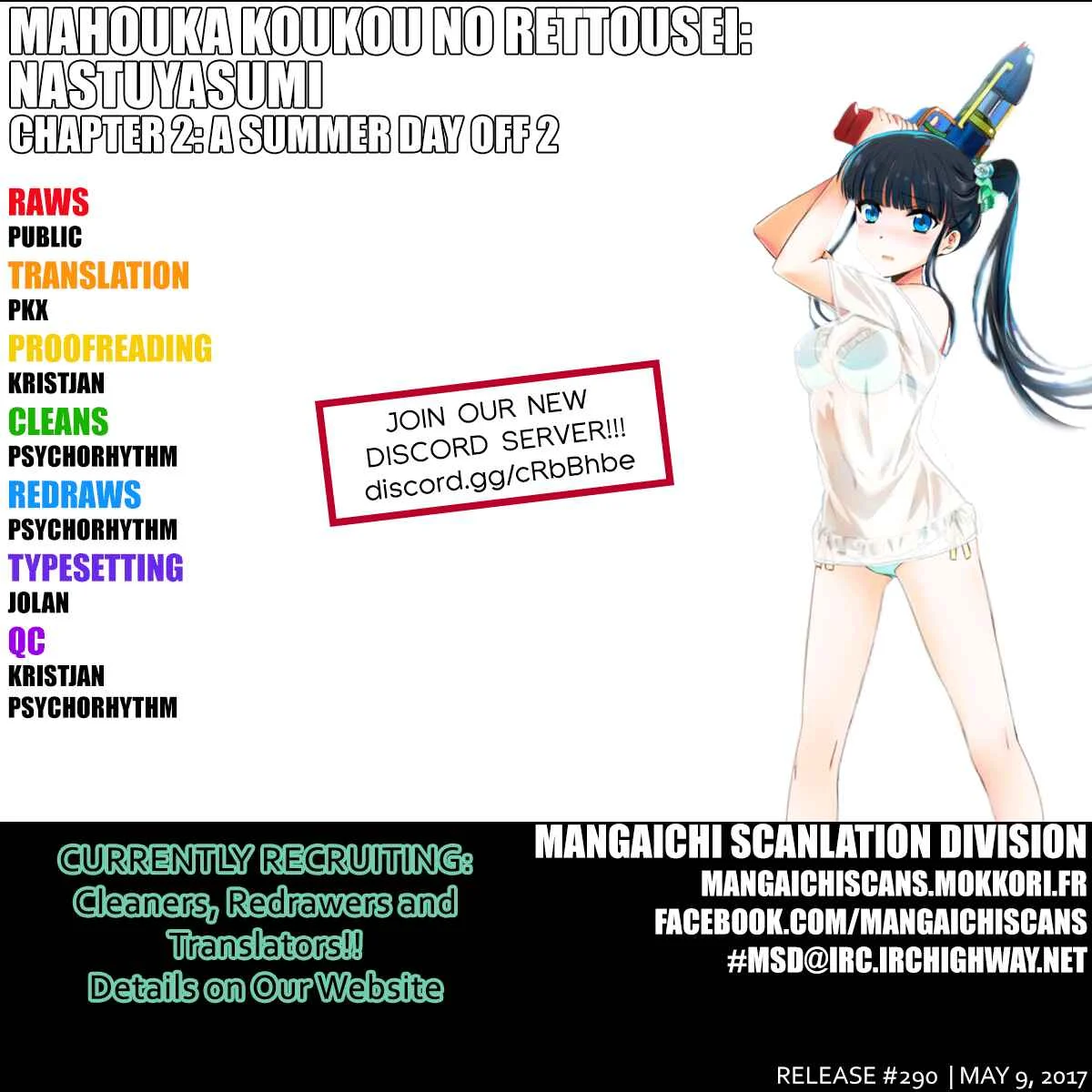 Mahouka Koukou no Rettousei - Natsuyasumi-hen Chapter 2: A Summer Day Off, Part 2 - Page 1