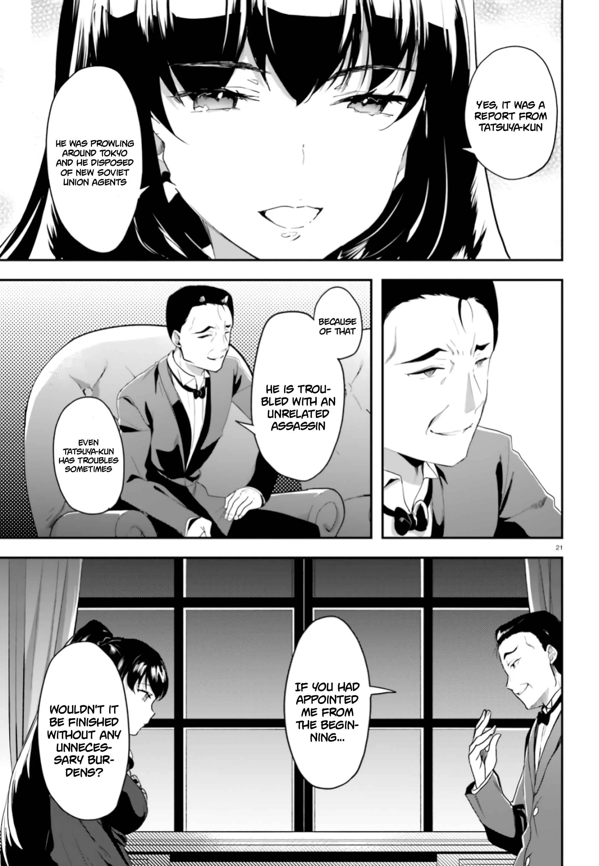 Mahouka Koukou no Rettousei - Shiba Tatsuya Ansatsu Keikaku Chapter 4: Report - Page 22
