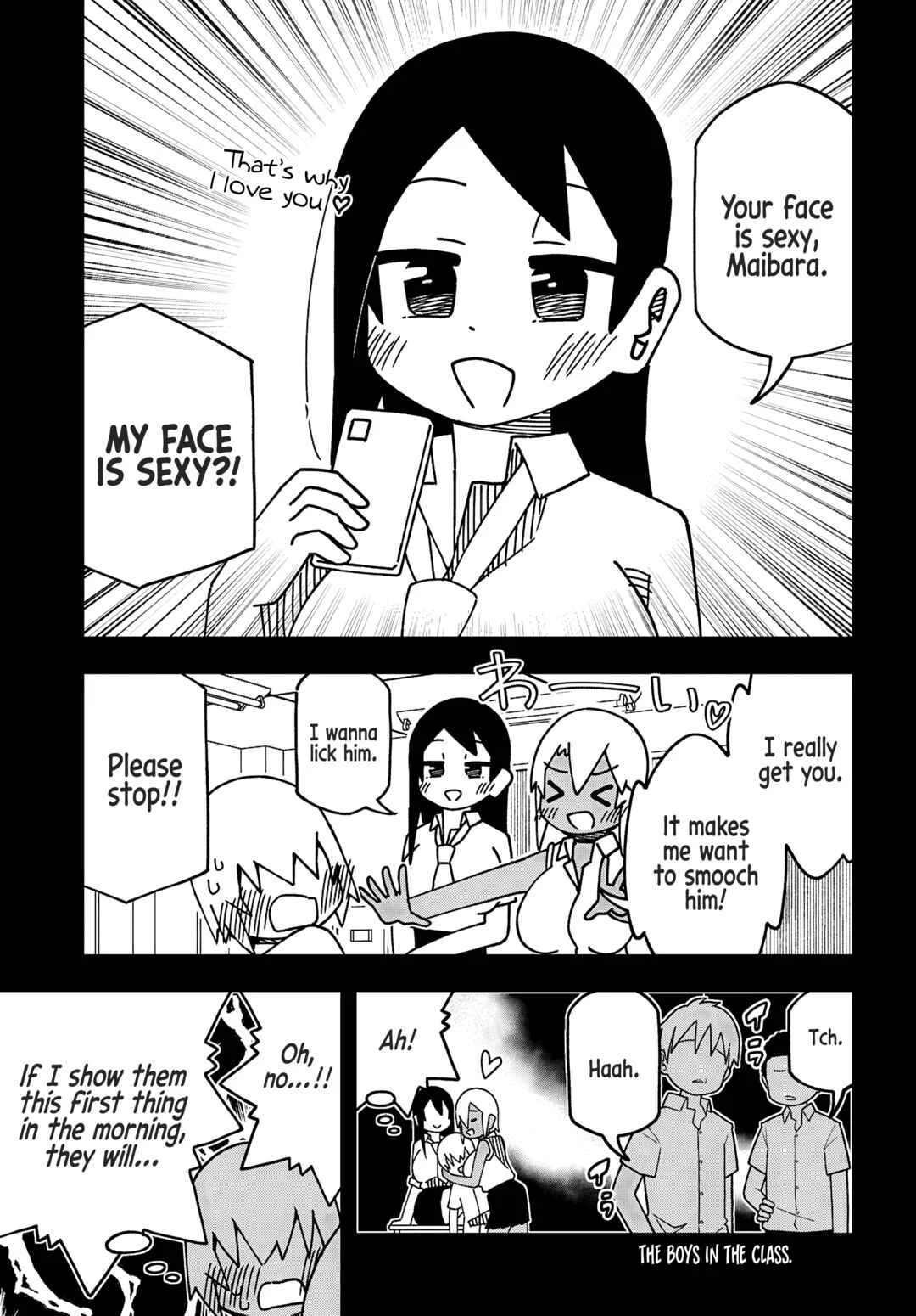 Maibara-kun wa Tsuyotsuyo Gal Kara Hanarerarenai Chapter 1 - Page 7