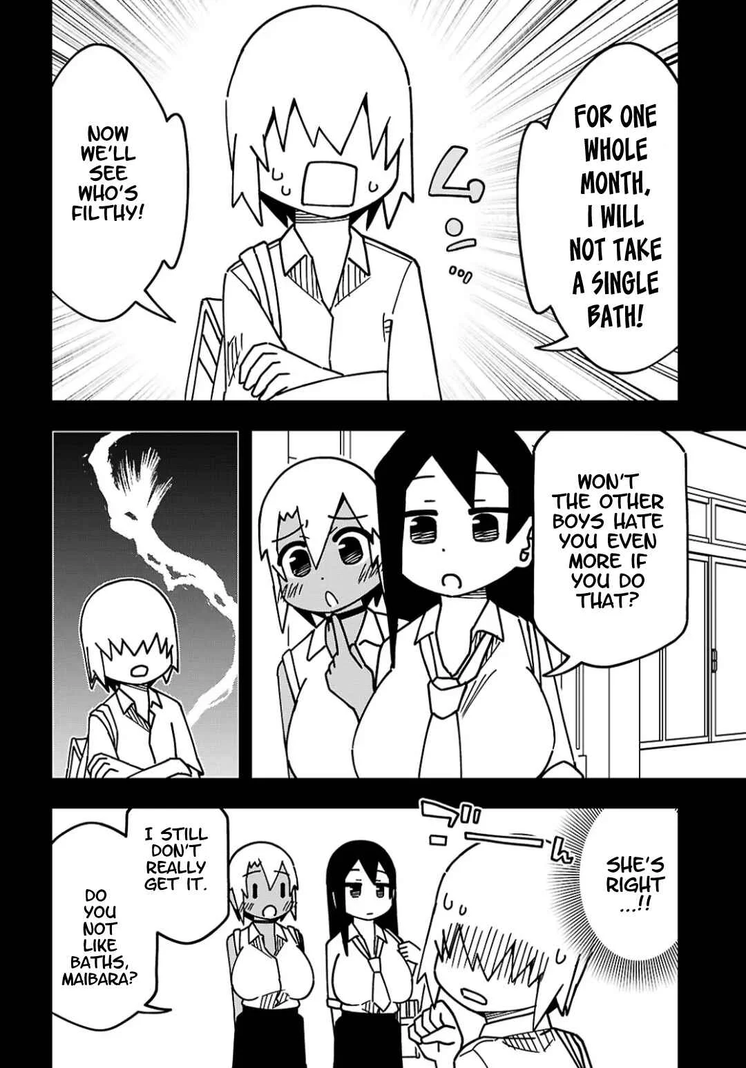 Maibara-kun wa Tsuyotsuyo Gal Kara Hanarerarenai Chapter 3 - Page 10