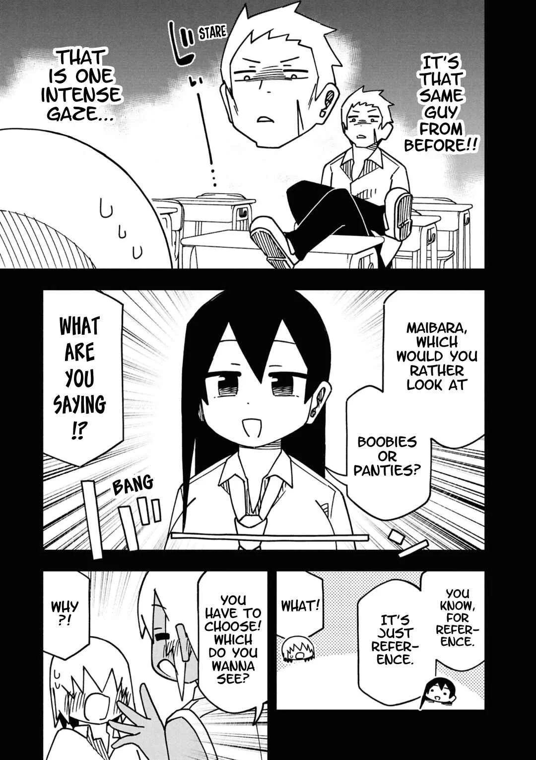 Maibara-kun wa Tsuyotsuyo Gal Kara Hanarerarenai Chapter 5 - Page 7