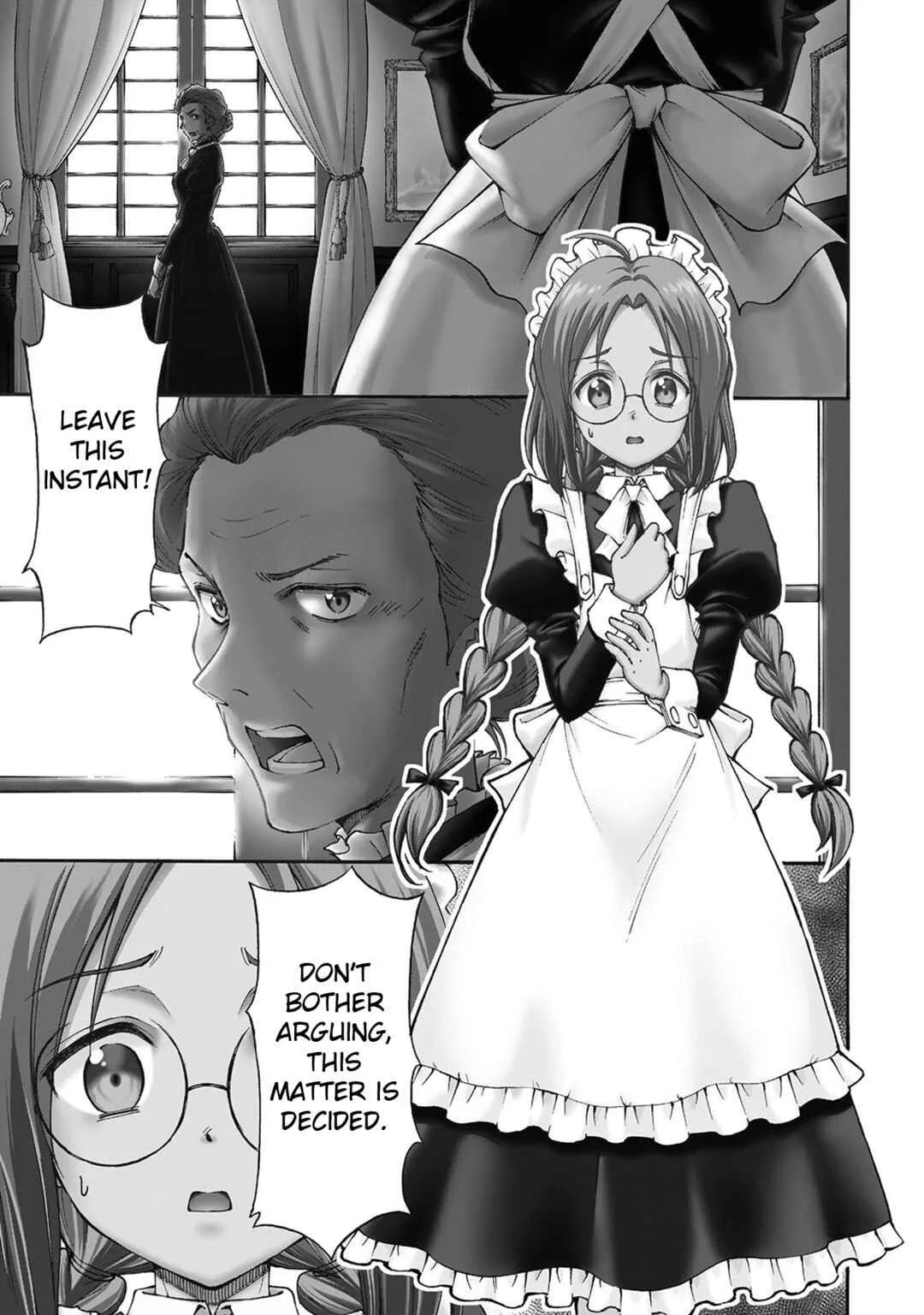 Maid nara Touzen desu. ~Nureginu wo Kiserareta Bannou Maid-san wa Tabi ni Deru Koto ni shimashita.~ Chapter 1: The Million Gold Maid - Page 4